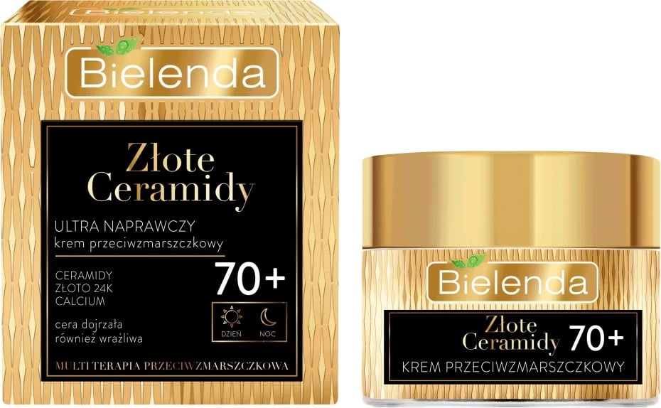 Krem kundër rrudhave për femra Bielenda Golden Ceramides Ultra Repair Wrinkle 70+, 50ml