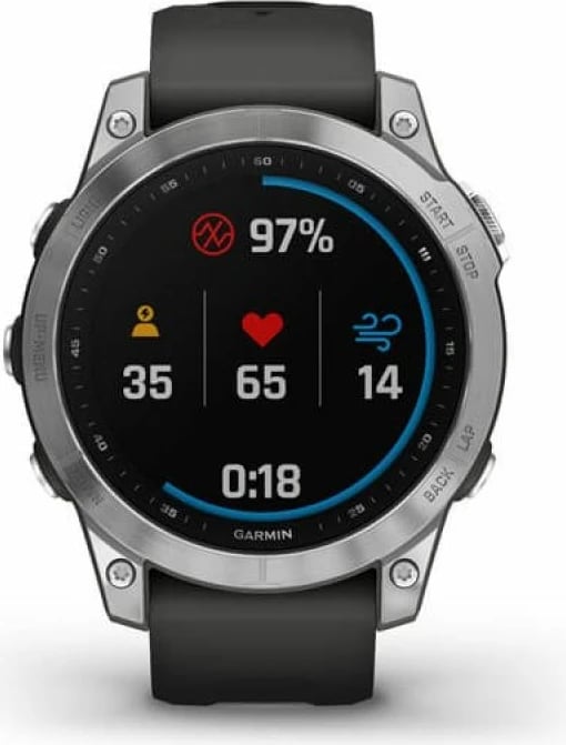 Orë Garmin për meshkuj dhe femra, ngjyrë grafit