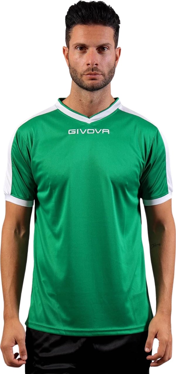 Maicë sportive unisex Givova, e gjelbër