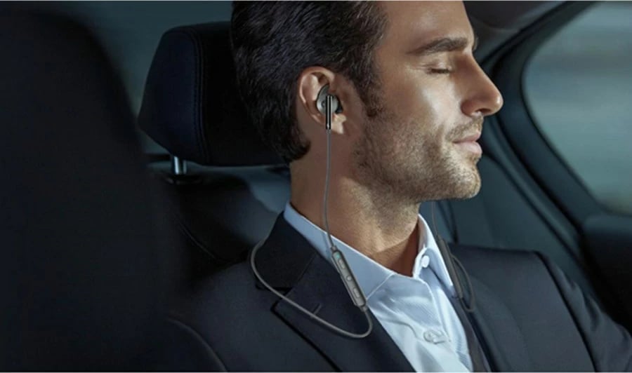 Kufje Denver BEN-151 wireless in-ear, Bluetooth, të zeza