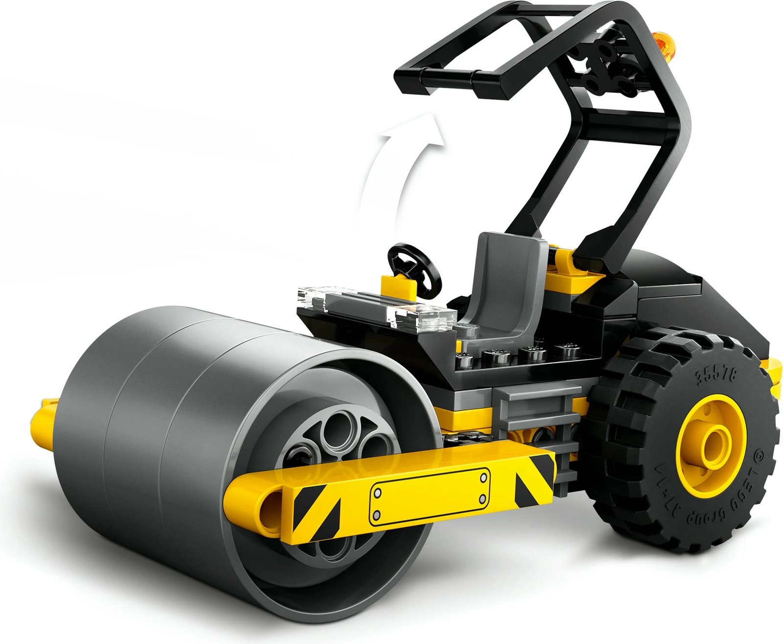 Set ndërtimi LEGO City Steamroller 60401, 78 pjesë, shumëngjyrësh