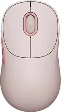 Maus pa tela Xiaomi Wireless Mouse 3, 2.4 GHz/Bluetooth, 1200 DPI, 5 butona, Rozë