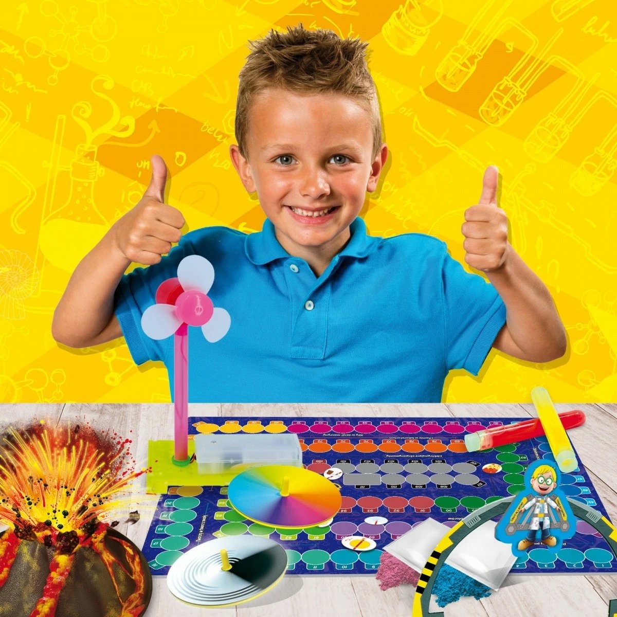 Set shkencor Lisciani Im A Genius 111 Eksperimente të para, për fëmijë, shumëngjyrësh, set