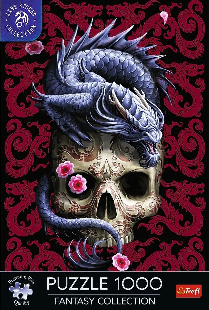 Puzzle Trefl 1000 pjesë Fantasy Collection Oriental Dragon, 68.3x48cm Puzzle Trefl 1000 pjesë Fantasy Collection Oriental Dragon, 68.3x48cm