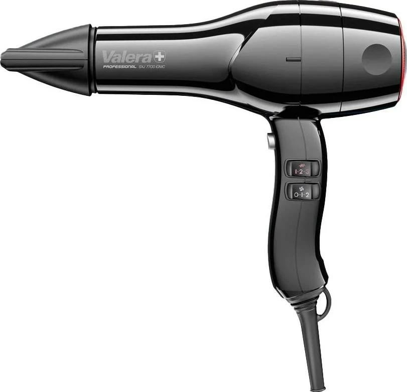 Tharëse flokësh Valera Swiss Silent Jet 7700 Light RC, 2000W, e zezë