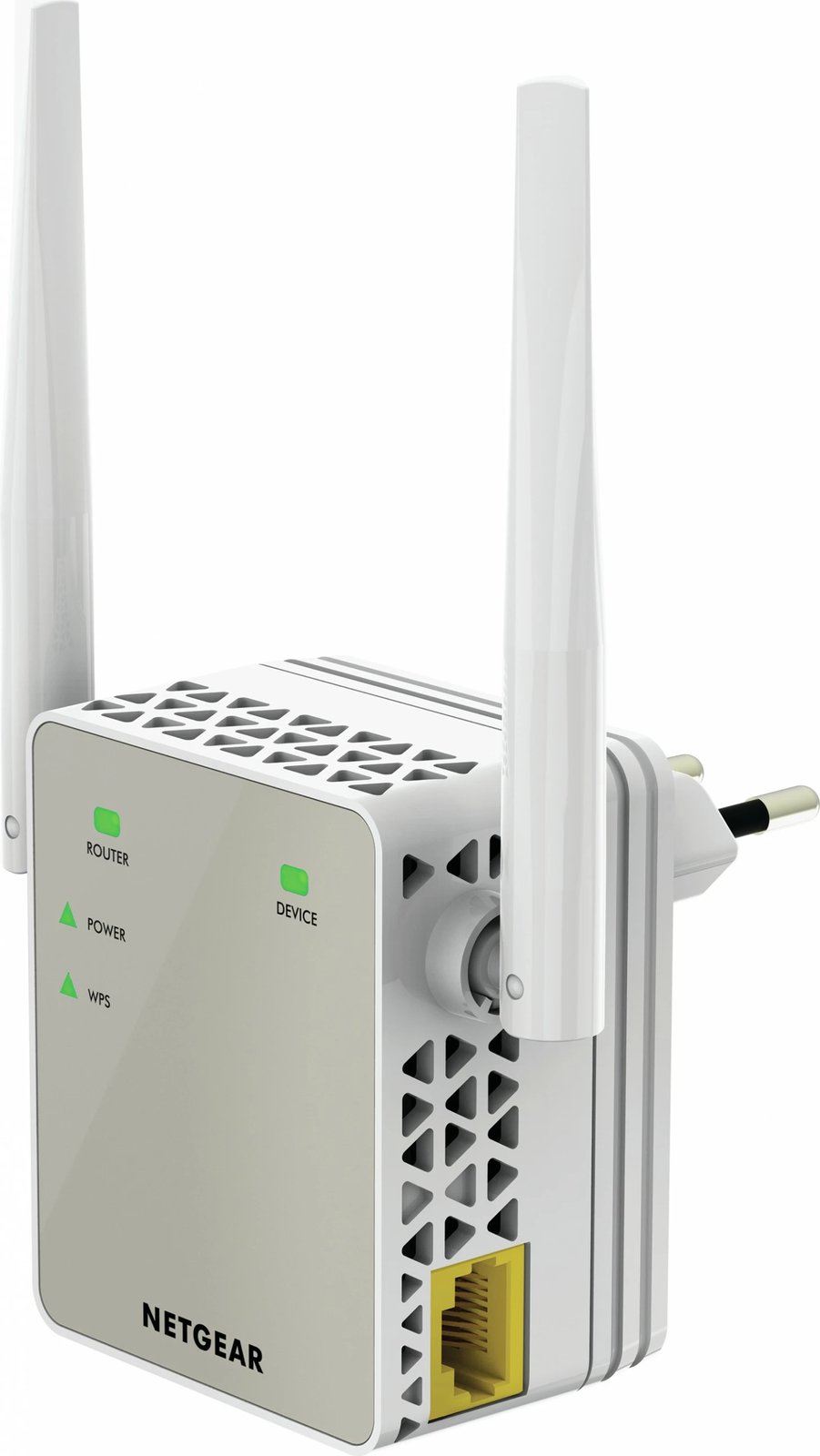 WLAN repeater NETGEAR EX6120, 1200 Mbps, 2 antena, Wi-Fi 5, e bardhë