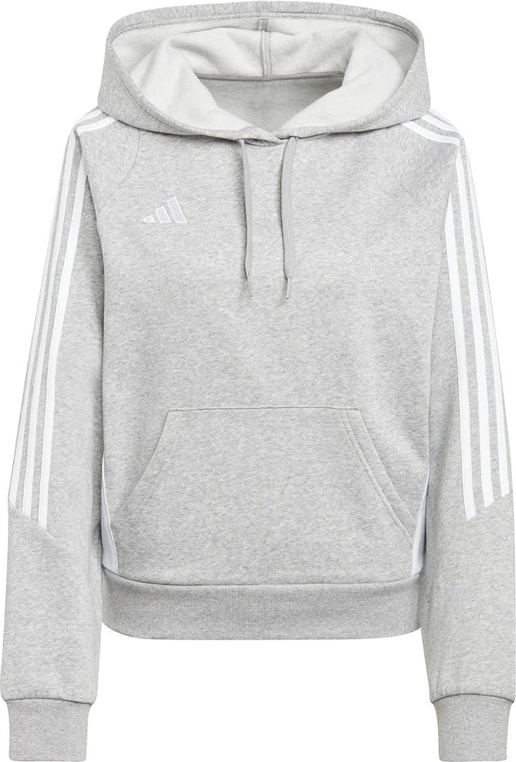 Duks adidas Tiro 24 me kapuç, për femra, Gri | L