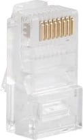 Konektorë Rrjeti Lanberg RJ45 8P8C, kat.5e, 100 copë, pa ekranim