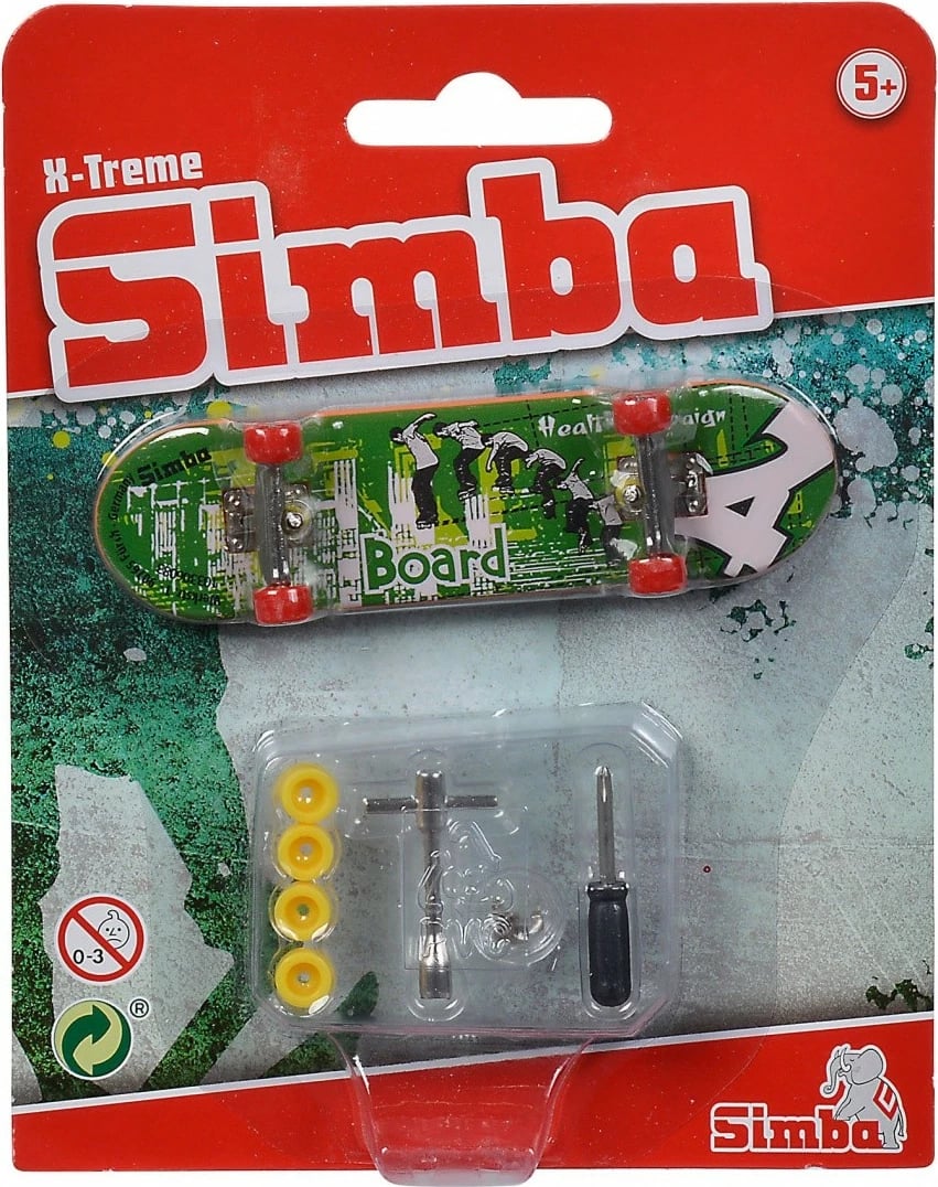 Fingerboard Simba X-Treme, 6 lloje të ndryshme, me aksesorë