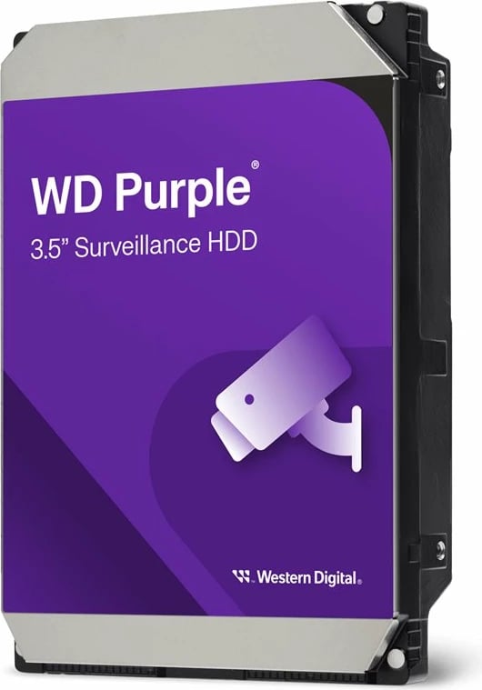 Disk WD Purple WD43PURZ, 4TB, 256MB, 3.5", për survejim