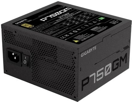 Kasë Gigabyte GP-P750GM, 750W, 80 PLUS Gold, modulare, e zezë
