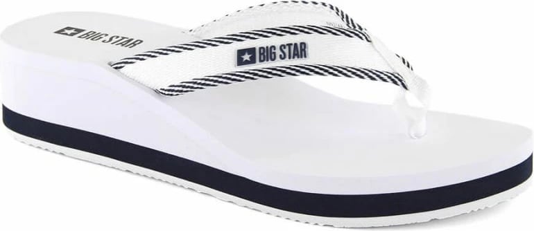 Flip-flops Big Star femra, të bardha