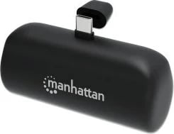 Powerbank Manhattan PD 5000mAh, Typ-C, 20W, e zezë