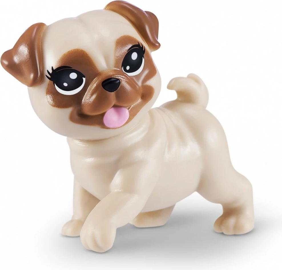 Set kukull Sparkle Girlz ZURU, 27 cm, me dy qenushë dhe litar shëtitje, për vajza