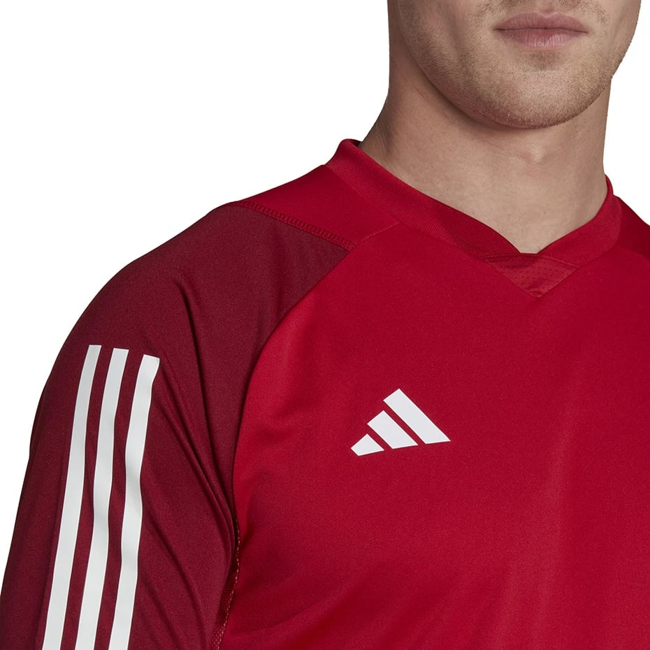 Fanellë për meshkuj adidas, e kuqe