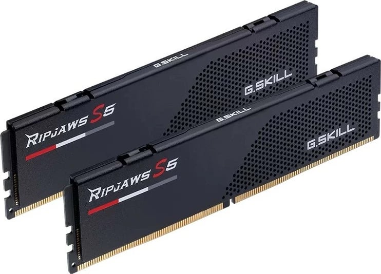 RAM Memorje G.SKILL Ripjaws S5, 32GB (2x16GB), DDR5, 5200MHz, CL40, e zezë, set