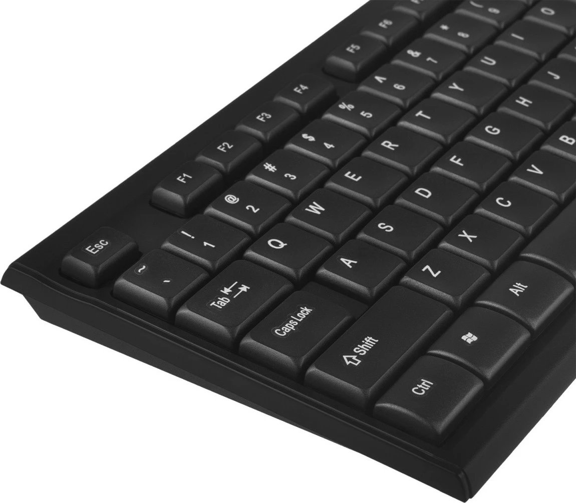 Set tastierë dhe maus Maclean NanoRS RS580, wireless, e zezë