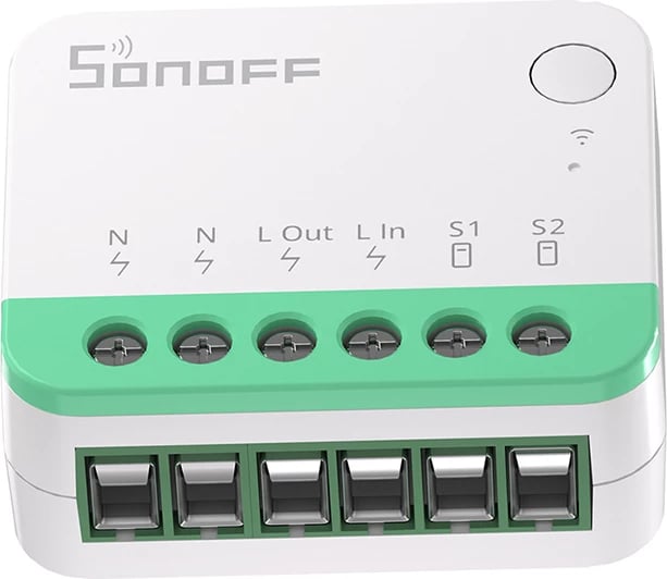 Switch smart Sonoff MINIR4M, Matter, Wi-Fi, i bardhë