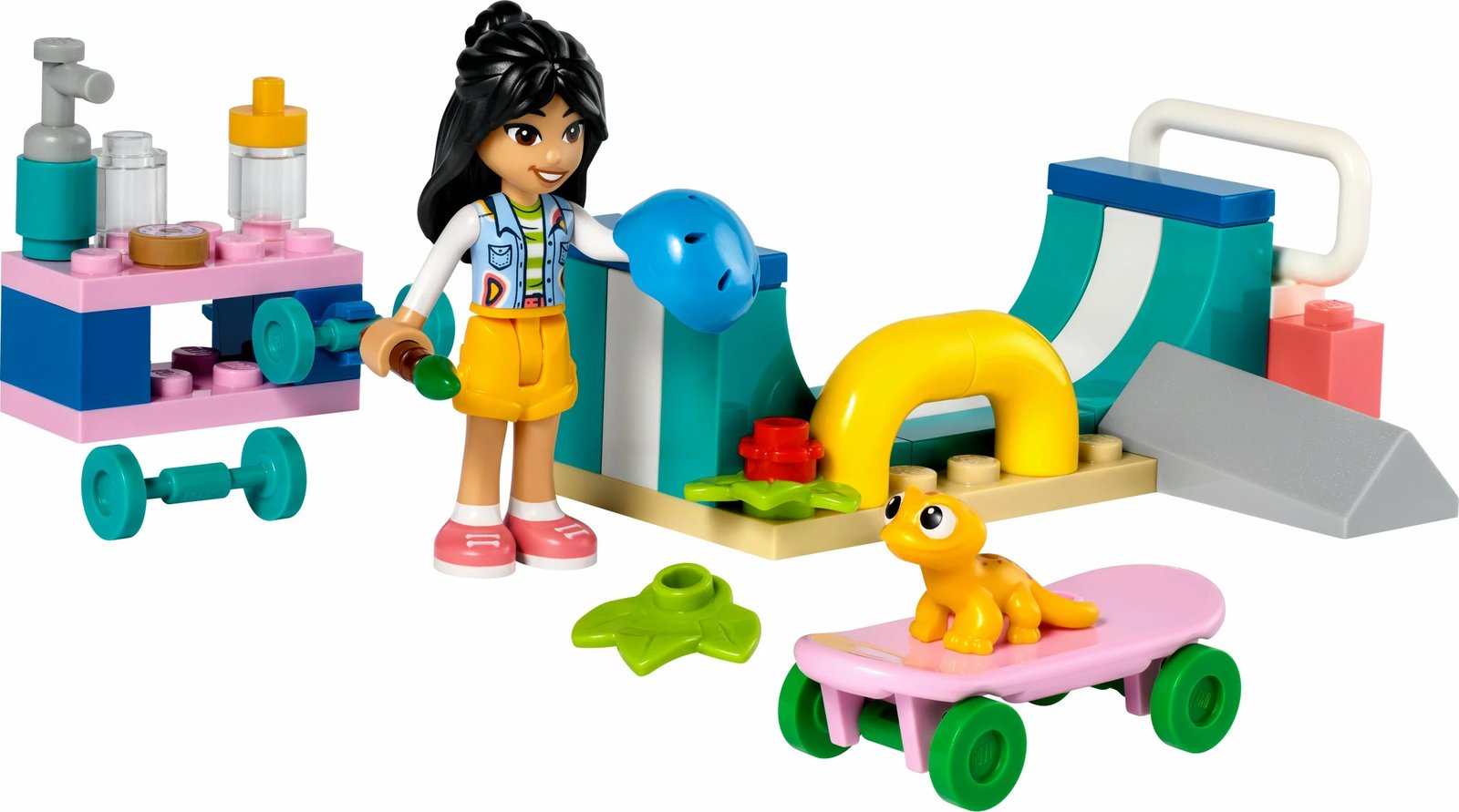 Set ndërtimi LEGO Friends Bags Skate Ramp 30633, 46 pjesë, shumëngjyrësh