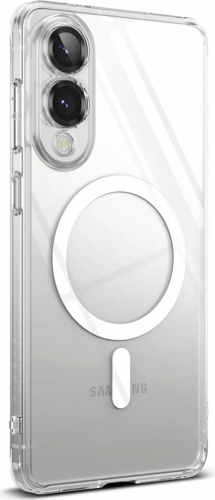 Mbështjellës Ringke Fusion Magnetic MagSafe për Samsung Galaxy S25 Edge, Transparent