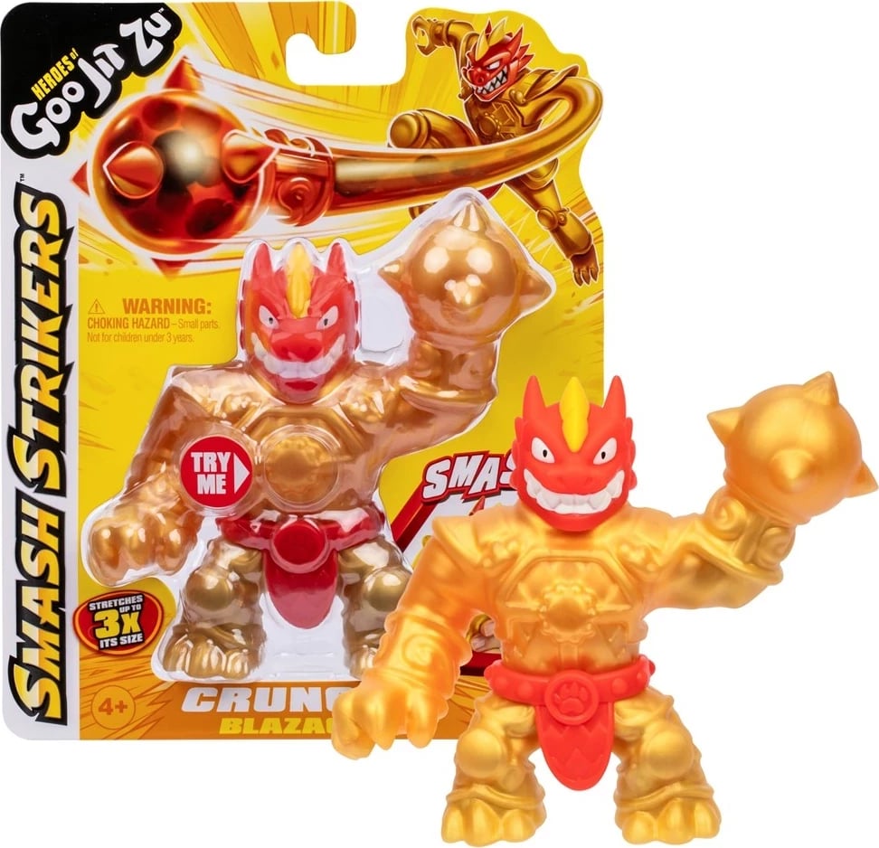 Figurë aksioni TM-TOYS Goo Jit Zu Smash Strikers, Crunch Blazagon, ari