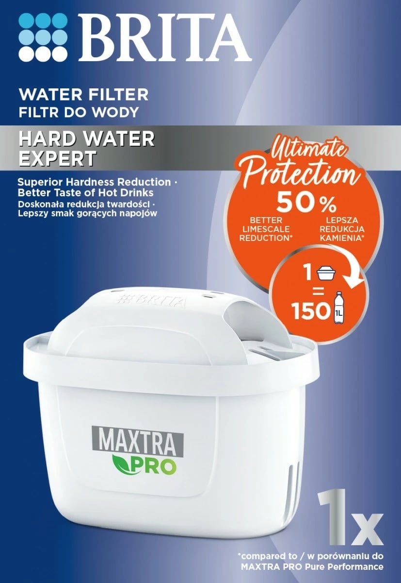 Patron filteri uji Brita Maxtra PRO Hard Water Expert, 1 copë Patron filteri uji Brita Maxtra PRO Hard Water Expert, 1 copë