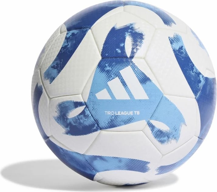 Top futbolli adidas për meshkuj dhe femra, bardhë e blu