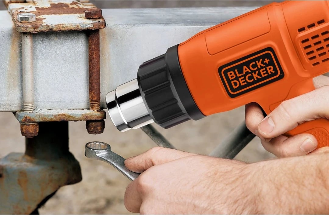 Vegël pune ngrohëse Black & Decker 2 (KX1650),1750W, e portokalltë