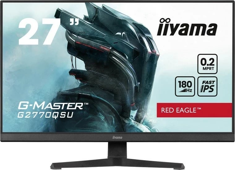 Monitor iiyama G-Master G2770QSU-B6, 27 inch, IPS, QHD, 0.2ms, 180Hz, i zi