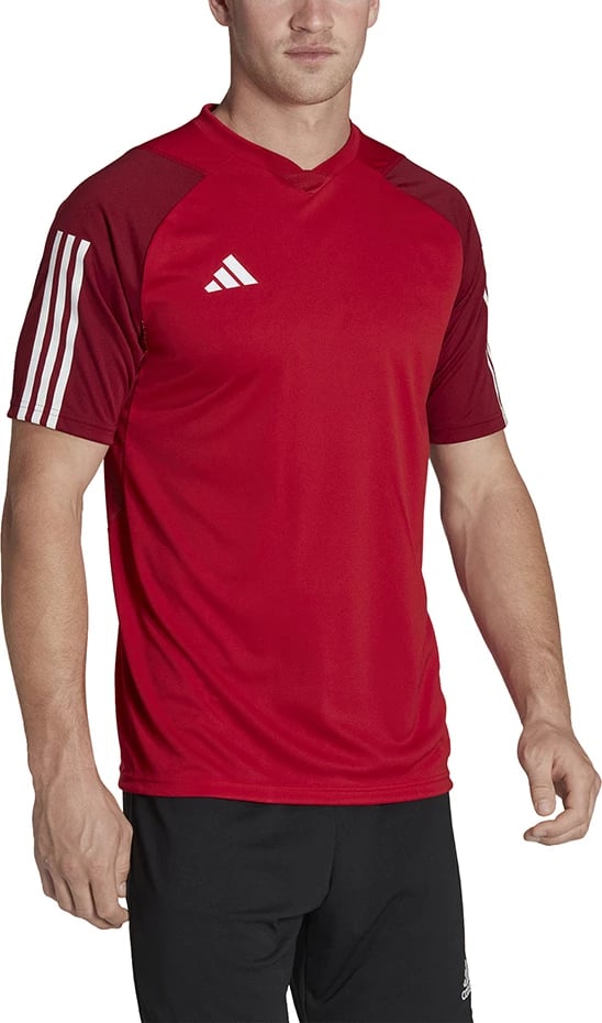 Fanellë për meshkuj adidas, e kuqe