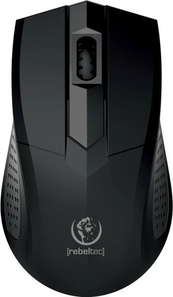Maus Rebeltec Focus me kabllo USB, 1200DPI, 3 butona, i zi
