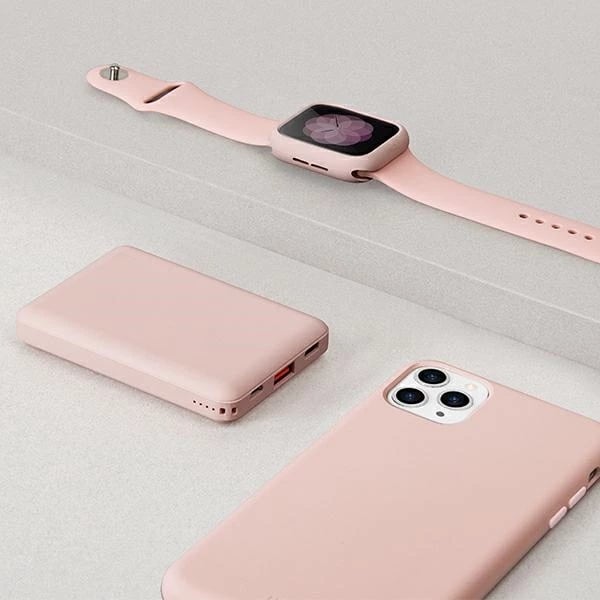 Powerbank UNIQ Fuele Mini 8000mAh, USB-C 18W PD, rozë