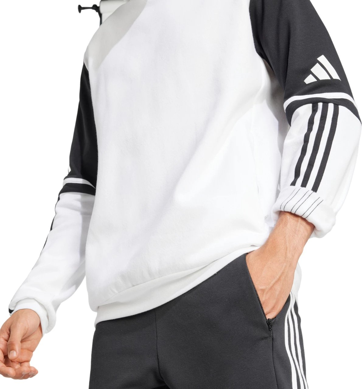 Duks për meshkuj adidas, i bardhë
