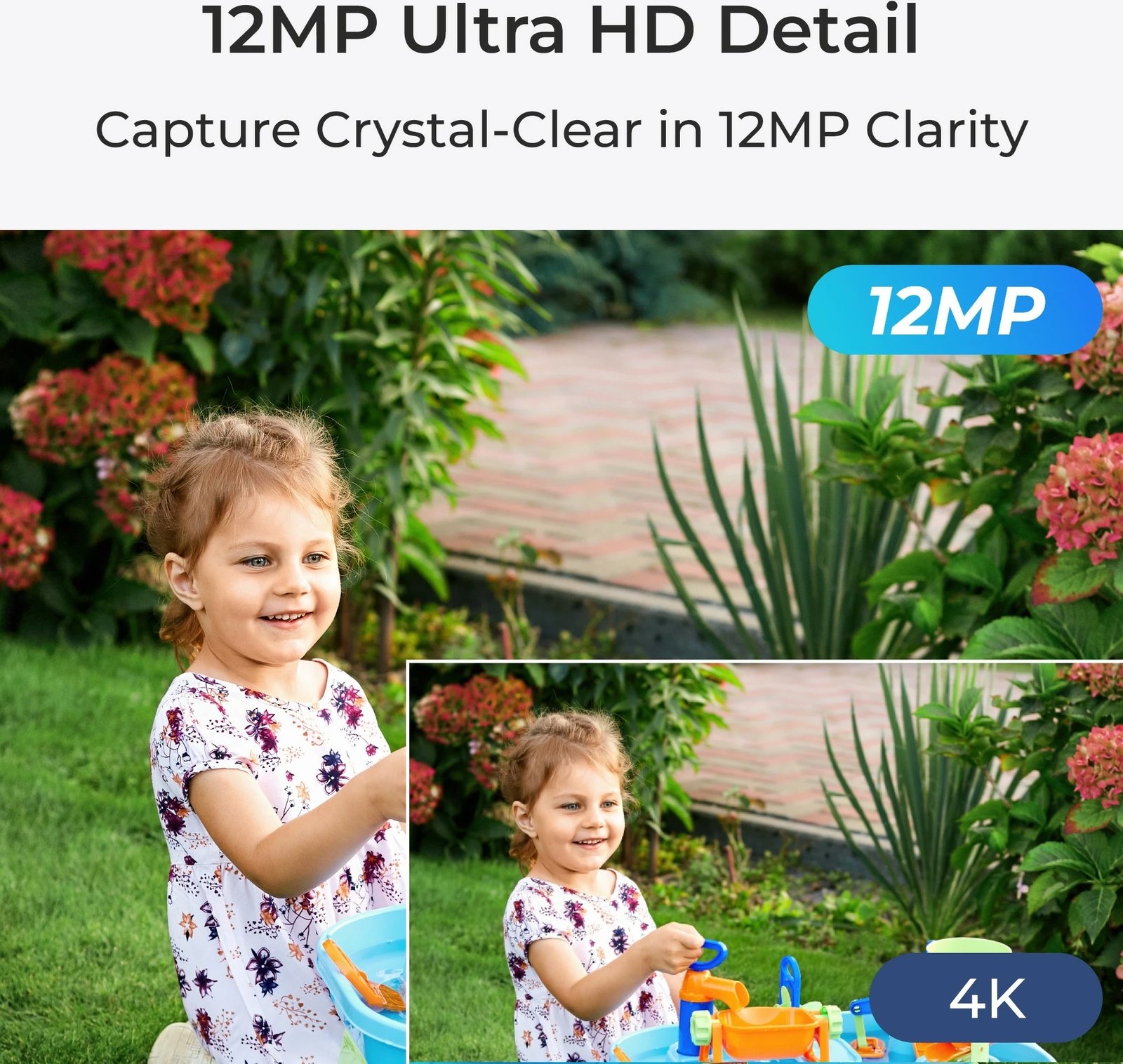 Kamerë Reolink P340, Smart 12MP PoE, Njoftime për Persona/Vetura/Kafshë, Vizion Nata me Ngjyra, Audio Dy-Drejtimëshe, IP, Brendshme & Jashtme, e Lidhur, 700 lm, 6500 K, Antenë e Brendshme