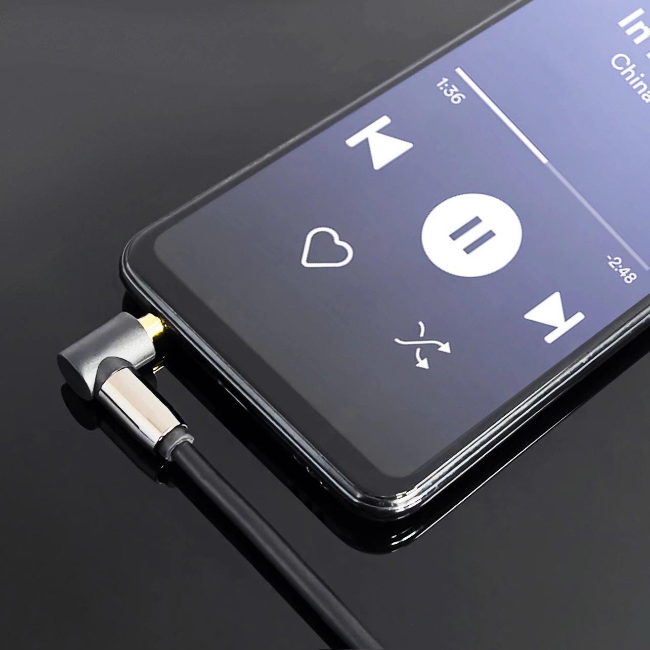 Kabllo AUX Wozinsky WACSAB-3M, mini jack 3.5 mm (mashkull-mashkull), 3 m, e zezë