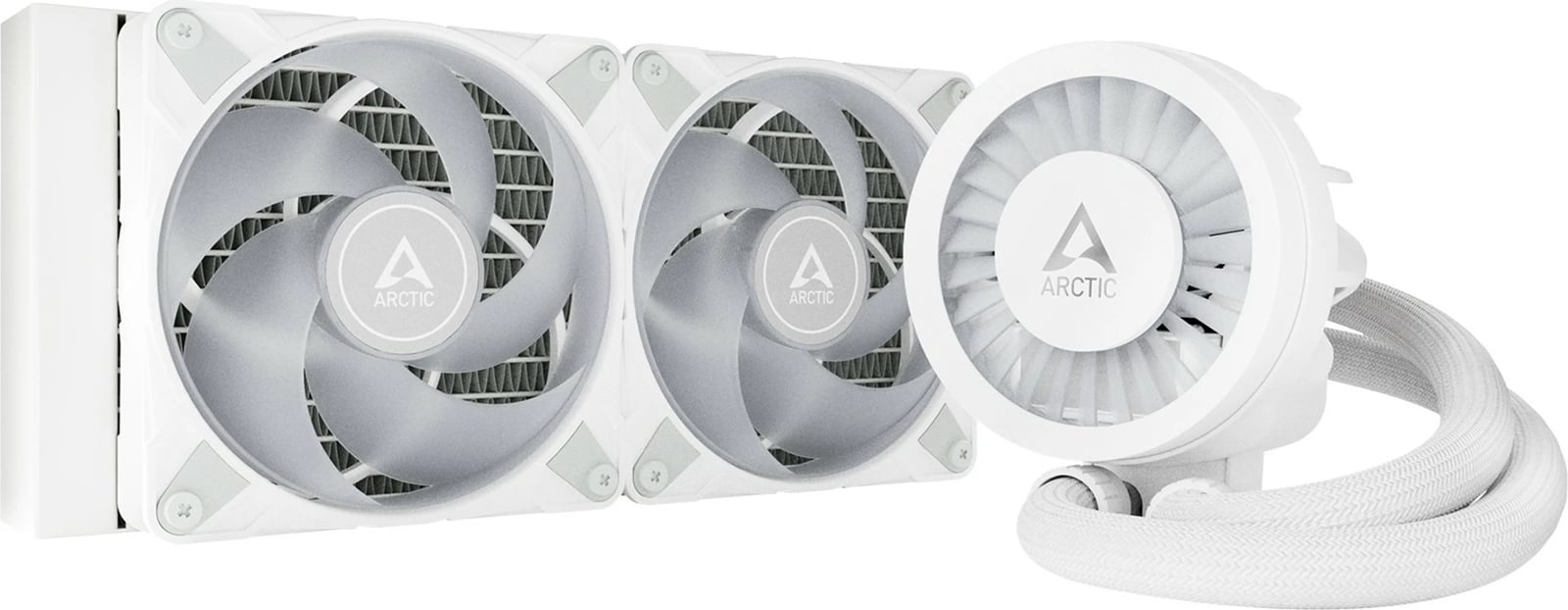 Ftohës uji ARCTIC Liquid Freezer III 240 A-RGB, 12 cm, 48.82 cfm, Bardhë Ftohës uji ARCTIC Liquid Freezer III 240 A-RGB, 12 cm, 48.82 cfm, Bardhë