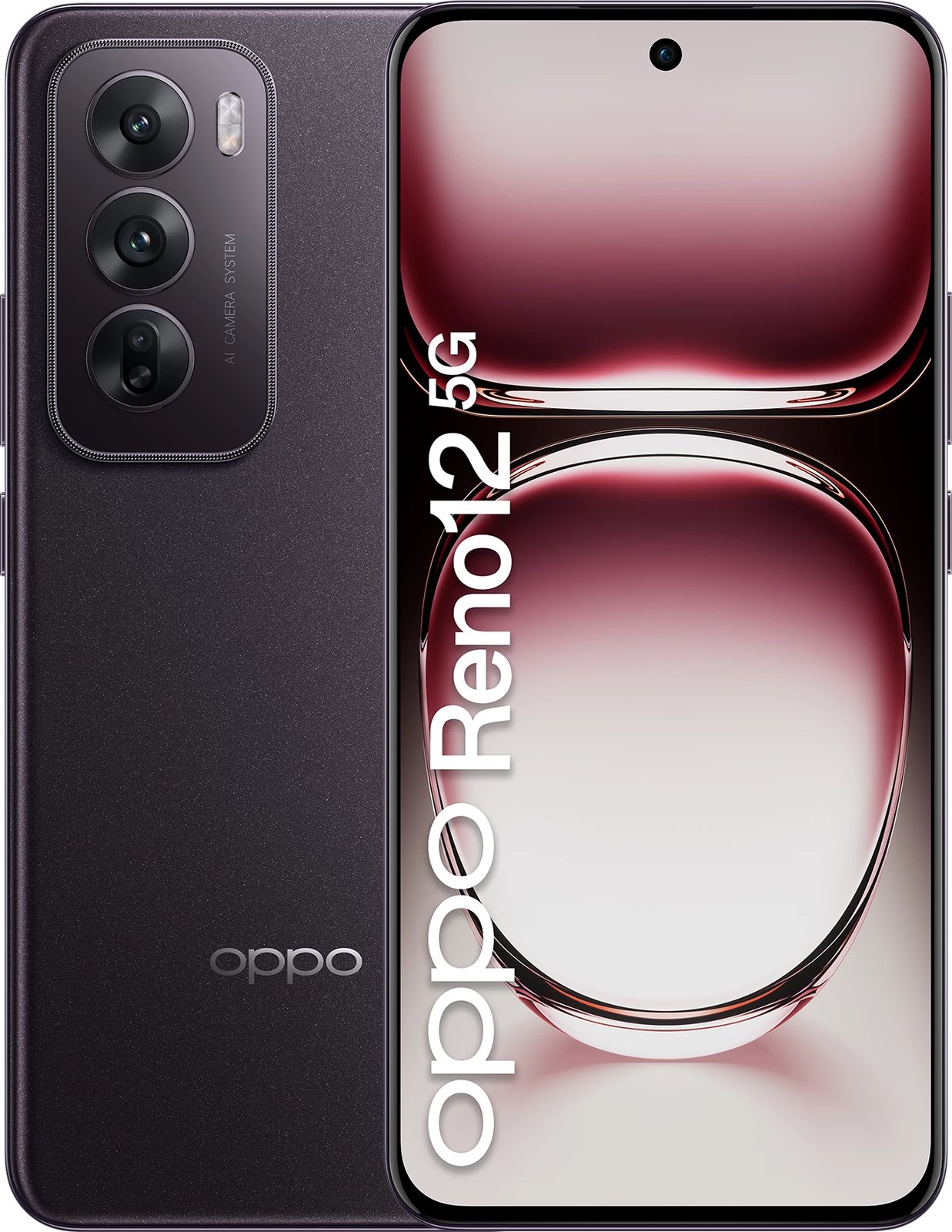 Celular OPPO Reno 12 12+256GB DS 5G, Black Brown
