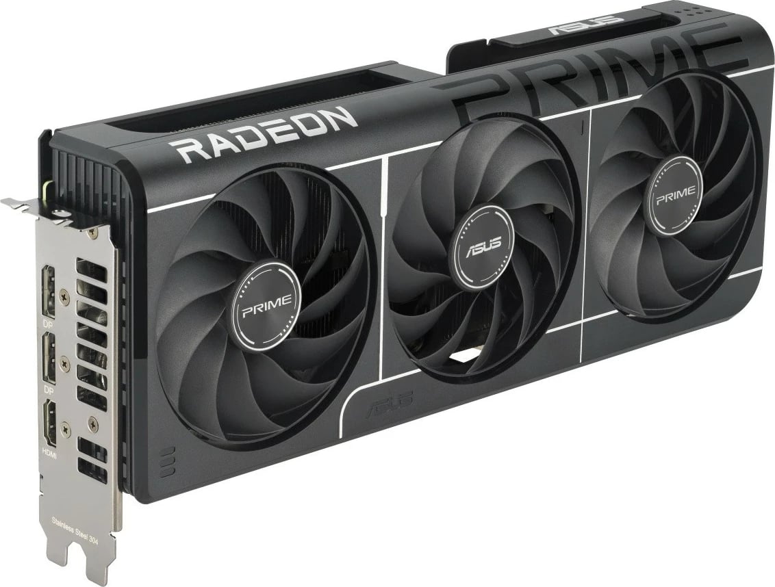 Kartë grafike Asus Radeon Prime RX 9060 XT, 8GB GDDR6, OC, e zezë