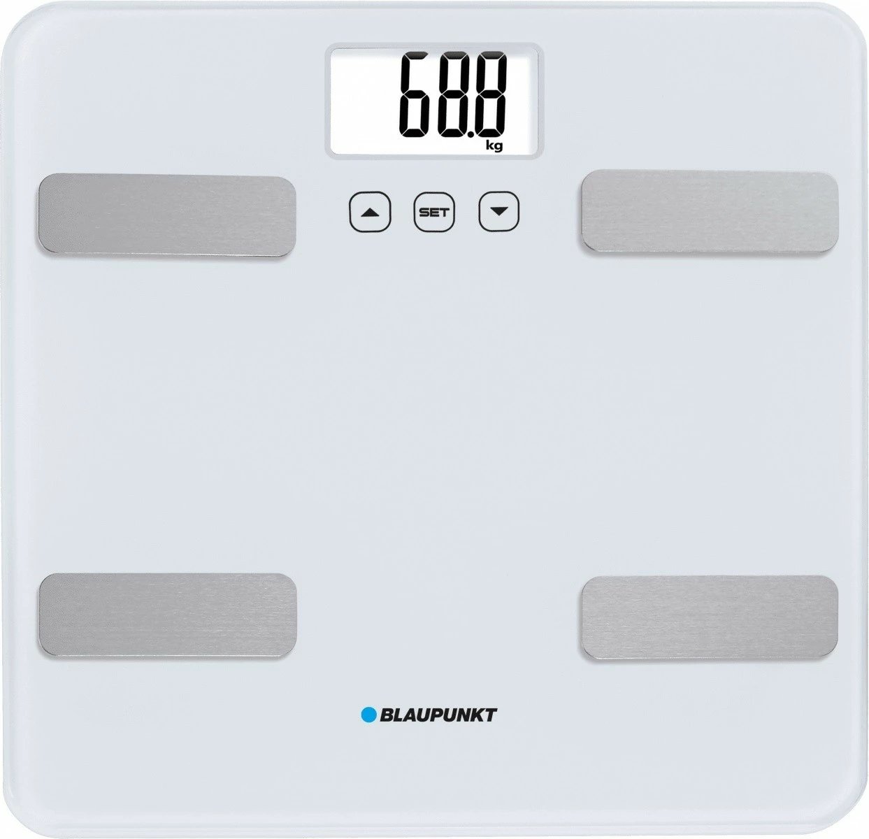 Peshore personale Blaupunkt BSM501 me matje të indeve, inox, e bardhë