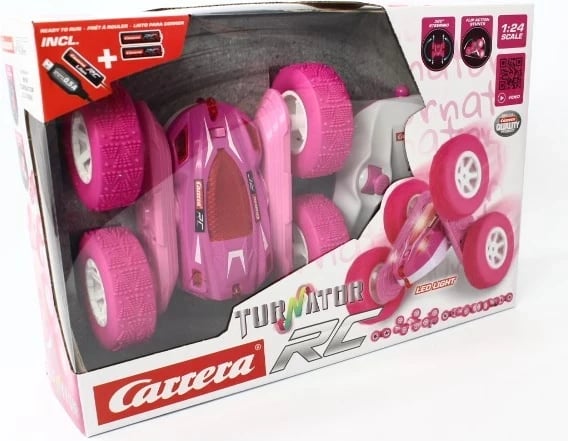 Makina me telekomandë Carrera Turnator RC, 2.4GHz, Rozë