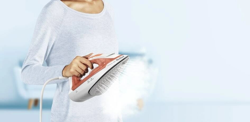 Hekur Tefal Virtuo 30 FV2C40E0, 2000 W, pllaka qeramike, pjeshkë/bardhë