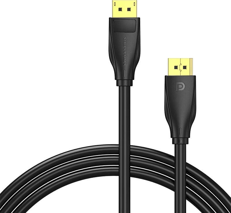 Kabllo DisplayPort Vention HCDBH 2m, 8K 60Hz/4K 120Hz, e zezë