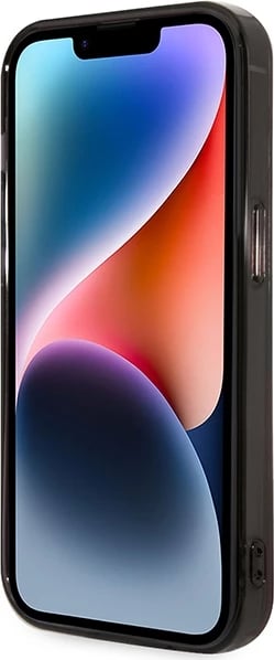 Mbështjellës Ferrari Combi MagSafe për iPhone 14 Pro 6.1", i zi