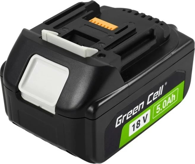 Bateri Green Cell PTMA18V5 për vegla pa kabllo, 5 Ah, 18 V, E zezë