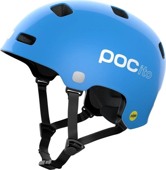 Helmetë POC POCito Crane MIPS për fëmijë, Kaltër
