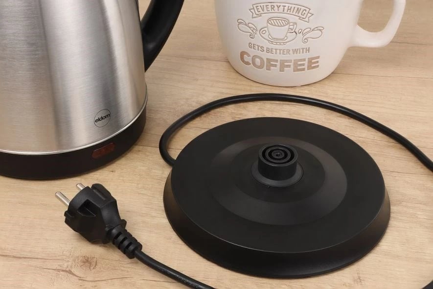 Vluese Uji Eldom Steel HUMI, 1800W, 1.7L, argjend