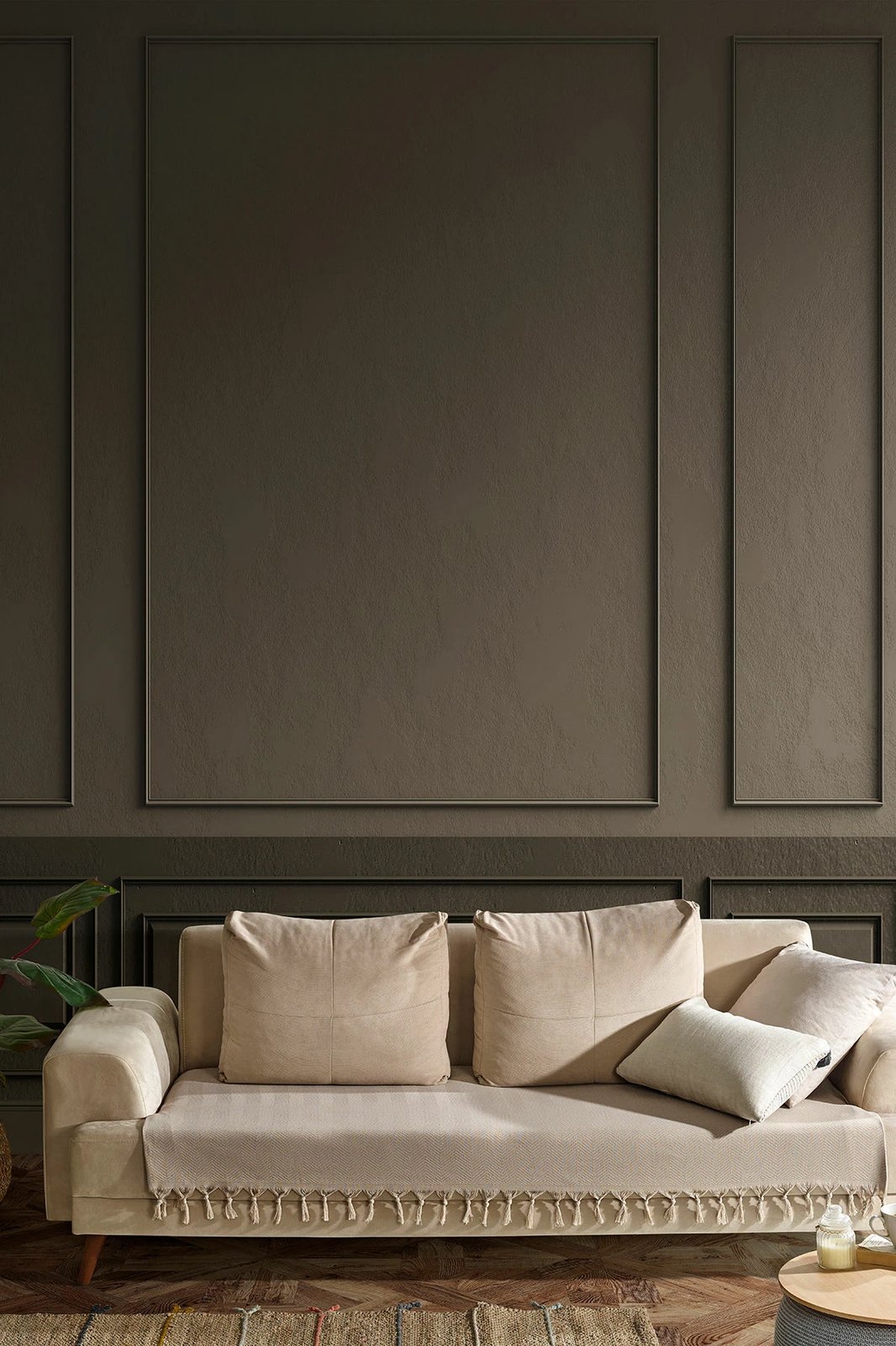 Mbulesë divani L'essentiel, Asya, bezhë