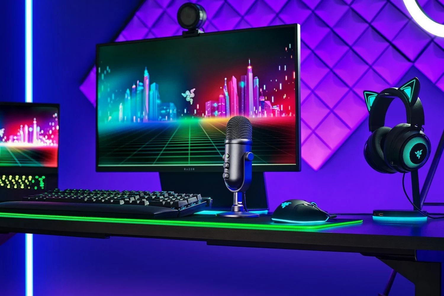 Mikrofon studio Razer SEIREN V2 PRO, i zi