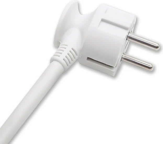 Kasë Qoltec 50288 me 4 dalje, 1.8m, Bardhë-Gri