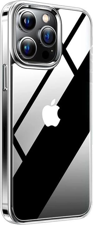 Mbështjellës Torras Auqanova për iPhone 15 Pro, transparent